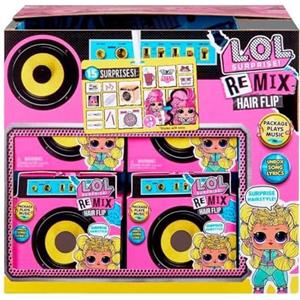 Giochi Preziosi LOL Surprise Remix - Bambole Musicali con Strumenti e Mini Vinile, 12 Modelli da Raccogliere