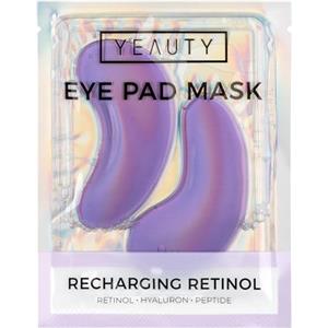 YEAUTY RECHARGING RETINOL EYE PADS - Cuscinetti per occhi super morbidi con siero anti-invecchiamento, riduce le linee sottili e le rughe, leviga la pelle della zona degli occhi, idratazione intensa
