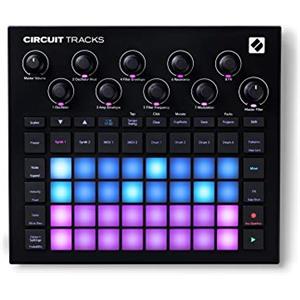 Novation Circuit Tracks: sequencer e groovebox con tracce synth, tracce MIDI e tracce drum per creare musica elettronica.