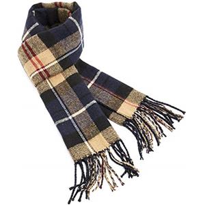 CityComfort Sciarpa Uomo Invernale - Sciarpa Uomo Scozzese Calda e Morbida