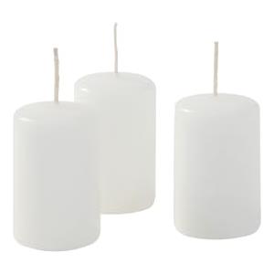 Cereria di Giorgio 16 Candele, Cero Diametro 4 cm-Altezza 5 cm- Avorio