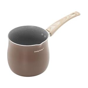 KASANOVA 1 pentola da 12 cm - terapia di cottura marrone, bachelite in alluminio pressato