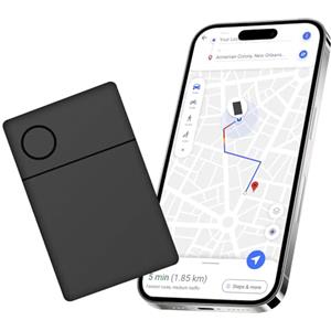 OFFCUP Wallet Tracker, Localizzatore Bluetooth Trova Oggetti, Ultra Sottile 2.5mm, per Portafoglio, Bagaglio, Valigia, Borsa, Zaino, Bicicletta (solo iOS, non Android)