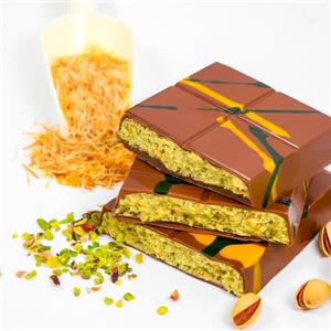 WeNatur Dubai cioccolato pistacchio, 200 g - crema pistacchio dubai cioccolato - caramelle - dubai cioccolato kadayif fili per pasta e pistacchio - cioccolato dubai, fontana di cioccolato originale