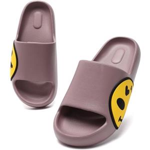 Waysoland Ciabatte donna uomo estive da Spiaggia Sandali,Ciabatte Morbide per bambini bagno,Doccia,pantofole antiscivolo infradito per interni ed esterni(Arrossire,39/40 EU)