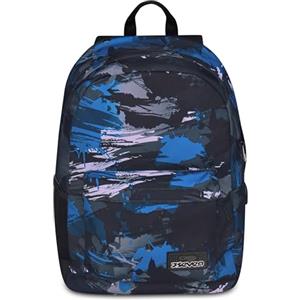 Seven Zaino Scuola Ischoolpack, Blu, Zaino Americano con Power Bank Integrato e Tasca Porta Tablet, Scuola, Bambini e Ragazzi