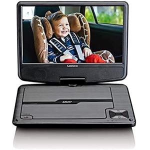 Lenco DVP-901BK lettore DVD/Blu-Ray portatile Portable DVD player Da tavolo Nero 22,9 cm (9")