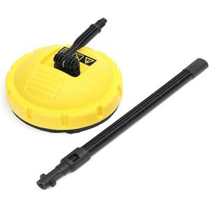 Aimisite Idropulitrice per patio per Karcher K1-K7, testa detergente per patio per Karcher, Scrubber per pulizia dello sporco, strumento di pulizia dell'auto domestica, spazzola rotante flessibile per patio