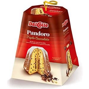 Dal Colle Pandoro triplo cioccolato farcito ai tre cioccolati 750 GR DalColle