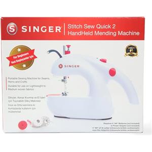 Singer Stitch Sew Quick 2, metallo, bianco