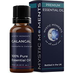 Mystic Moments | Olio essenziale galangale 10 ml - olio puro e naturale per diffusori, aromaterapia e massaggio miscele senza OGM vegano