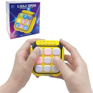 Yeefunjoy Fast Push Game Fidget Toys Handle, Console da Gioco Portatile Pop Elettronico Educativa Flash Quick Press Games, Gamepad Giochi Sensoriali Giocattoli per Ragazzi Ragazze Bambini 6 7 8 9 Anni