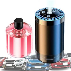 Generico Profumatore D'Aria Intelligente Per Auto | Profumatore USB Con On/Off Automatico,Diffusore di Oli Essenziali a 7 Colori con Luce Stellare per Relax in Casa Camera da Letto Bagno Camera dei Bambini Spa