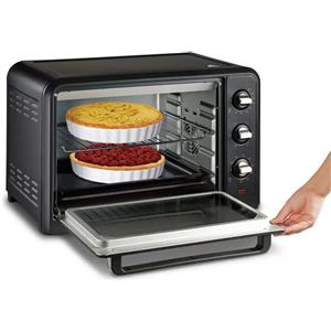 Moulinex OX4648 Optimo Forno Elettrico con Capacità di 33 L, Potenza 1600 W 28x31x36cm