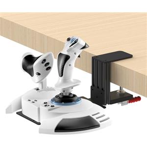 JOYORAN Flight Sim Game Joystick Desk Mount,Hotas Mount - Compatible with Thrustmaster T. Flight Hotas One/4/X,Sol-R2/Sol-R1,SimTask Farmstick,WINWING URSA MINOR Series,G Extreme 3D Pro,Turtle Beach