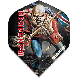 WINMAU Rock Legends Iron Maiden Trooper Rhino Voli di Freccette Extra Spessi - 1 Set per Confezione (3 voli in Totale)