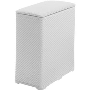 Cesto portabiancheria modello Ambrogio di Gedy - Bianco