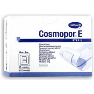 PAUL HARTMANN SpA Cosmopor Cerotto Adesivo Sterile in Tessuto Non Tessuto 15x9 cm - 10 Pezzi