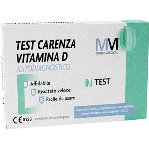 MUNUS Test Carenza Vitamina D - Test immunocromatografico rapido per la rilevazione della 25-idrossivitamina-D nel sangue