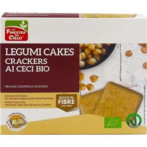 PROBIOS Srl SOCIETA' BENEFIT Crackers ceci bio legumicakes - LA FINESTRA SUL CIELO - 971323769