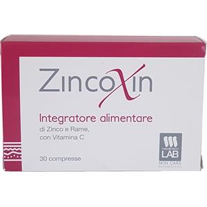 MAVI BIOTECH Srl ZincoXin - Integratore alimentare con zinco e rame, 30 compresse da 500 mg