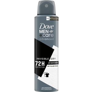 Dove Men Care Deodorante Spray Antitraspirante Invisible Dry 150 ml - Protezione 72h e 0 Macchie