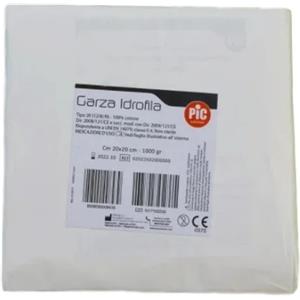 PIKDARE SpA Garza Idrofila Tagliata Non Sterile 20x20 cm 1 kg - Ideale per Pulizia e Disinfezione