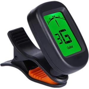 Generico Sintonizzatore di chitarra - Tuner Metronome | per chitarra con scelte | Sintonizzatore di strumenti leggeri | Forniture per strumenti a corda per prestazioni, chitarra elettronica, ukulele,