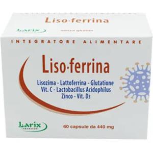 LARIX LABORATORI Liso Ferrina 60 Capsule - Integratore Alimentare