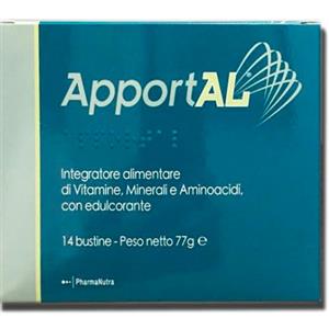 Pharmanutra Linea Vitamine Minerali Apportal Integratore Alimentare 14 Buste