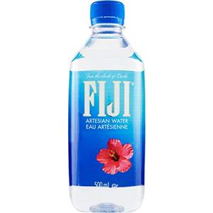 Fiji Water - Acqua minerale naturale 500 ml (Confezione da 24 bottiglie) con minerali essenziali