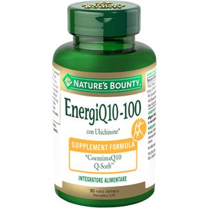 SOLGAR Coenzima Q10 100mg - Integratore Energetico in Capsule da 30