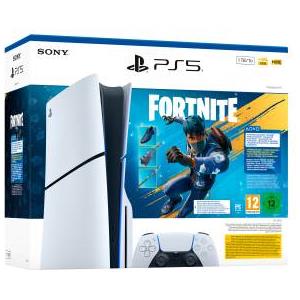 Sony Computer Ent. PS5 Console 1TB Standard Slim White + Fortnite Flowering Chaos