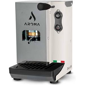 Aroma Plus Basic Macchina da Caffè Cialde 44mm Bianco