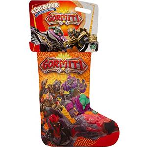 Giochi Preziosi Calzettone 2022 - Gormiti, la calza della Befana con tante sorprese dei tuoi eroi preferiti, scopri cosa si nasconde nella calza, per bambini a partire dai 3 anni, Giochi Preziosi, CA403000