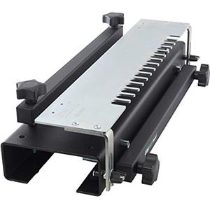 Trend Plantilla per Coda di Rondine Mezza Cieca da 300 mm, Punte per Fresatrice e Guida a Cespuglio per Giunzioni a Coda di Rondine Precise e Facili, CDJ300