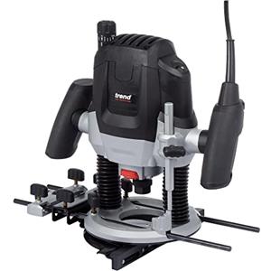 Trend 2100W 12mm Router a tuffo a velocità variabile 230V EU, profondità di tuffo 50mm, Router per più applicazioni di routing, T7EK/EURO