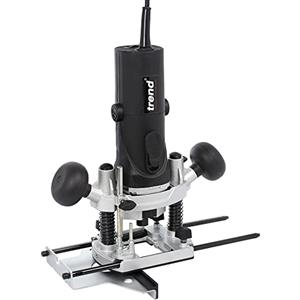 Trend Router 850W 8mm a velocità variabile 230V EU, profondità di immersione 35mm, funzione di spegnimento integrata, T4EK/EURO