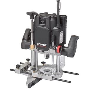 Trend Router da officina T14EK 2300W 12mm a velocità variabile 230V EU, profondità di immersione 80mm, perfetto per l'uso manuale e da tavolo router, T14EK/EURO