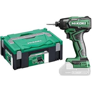 HIKOKI WH18DDW2Z - Avvitatore a percussione, 18 V, 1/4, 140 Nm (Solo)