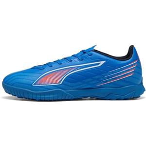 PUMA Scarpe da Calcio Unisex Ultra 6 Play TT, Ultra Blue PUMA White Glowing Red, 46 EU