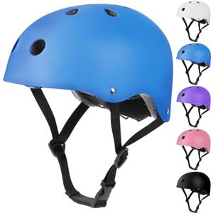 Flintronic Casco Bici Bambino 2-13Anni, Casco di Protezioni per Bambini, Caschi per Bambini per Skateboard Pattinaggio Monopattino Sport Estermi, Casco per Bicicletta per Ragazze e Ragazzi