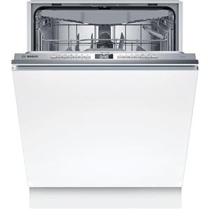 Bosch SMV4HVX07E Serie 4, Lavastoviglie da incasso a scomparsa totale, Home Connect, InfoLight, Programma Preferito, Diagnostica da remoto, Assistente al lavaggio, 60 cm
