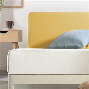 Best Price Mattress Riduzione della pressione, Bed-in-a-Box, CertiPUR-US Certified, Memory Foam, Bianco, Twin
