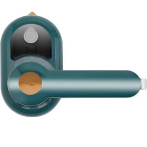 GERUI Ferro da stiro a vapore manuale girevole a 180°, mini ferro da stiro a vapore, mini ferro da stiro antiaderente, riscaldamento rapido, con 50 ml, per casa e in viaggio