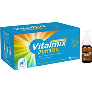 Montefarmaco Vitalmix Energia Junior - Integratore Alimentare per Bambini con Vitamine B, D e Magnesio - 14 Flaconcini
