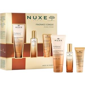 Nuxe Cofanetto Prodigieux 2024: Profumo 30ml, Olio Doccia 100ml e Latte Corpo 30ml con note di Fiore d'Arancio, Magnolia e Vaniglia