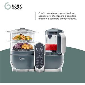Babymoov Nutribaby + Cuocipappa Multifunzione 6 in1 Opal Green