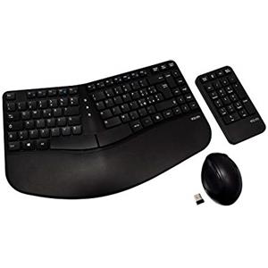 V7 Tastiera ergonomica Mouse Combo