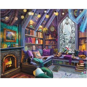 White Mountain - Book Nook - 1000 Piece Jigsaw Puzzle for Adults, Children, + Grandparents